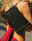 Pack Clutch Scrunchie Negro