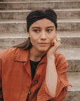 Cintillo Kid Turbante Negro Basic