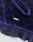 Clutch Savage Navy Velvet