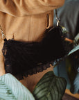 Clutch Savage Black Velvet