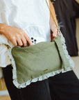 Clutch Oliva Lino