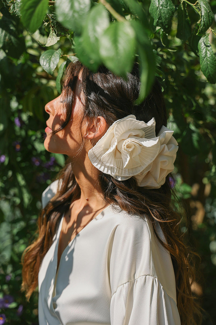 Flor Bamba Novia Piel de Ángel