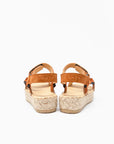 Sandalia Camel ~ Textura escamas grandes