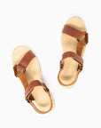 Sandalia Camel ~ Textura escamas pequeñas