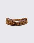 Cintillo Turbante Savage Mocca Print