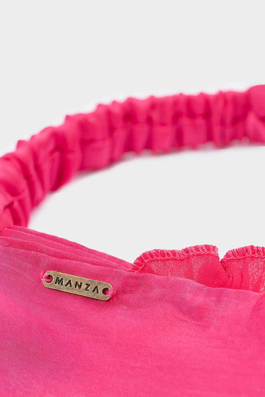 Cintillo Turbante Glam Fucsia Satin