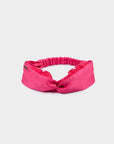 Cintillo Turbante Glam Fucsia Satin