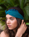 Cintillo Turbante Esmeralda Solid