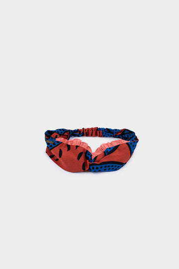 Cintillo Kid Turbante Coral Loto