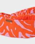 Cintillo Kid Turbante Mandarina Print