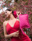Clutch Fucsia Lino