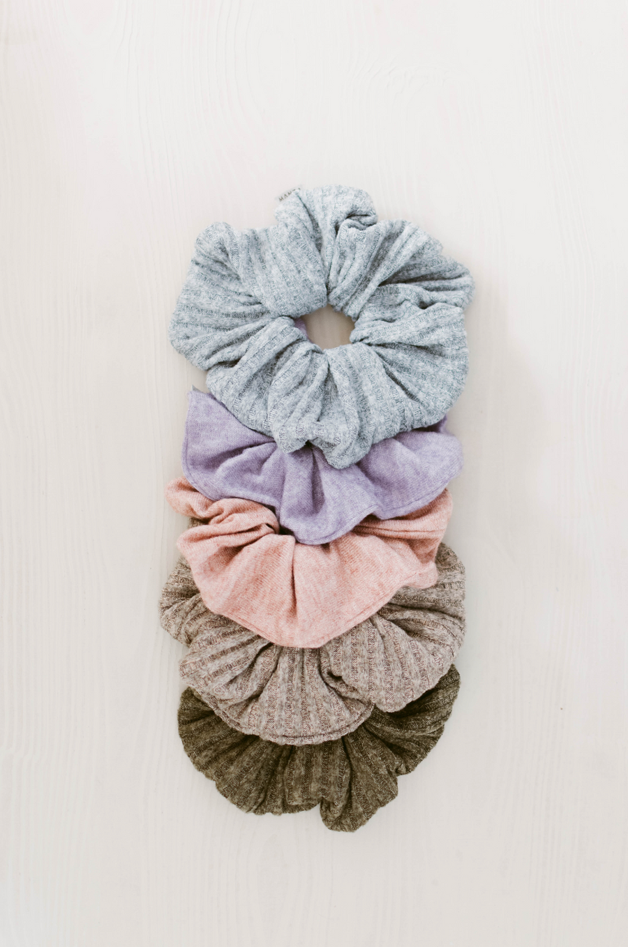 Scrunchie Basic Ceniza