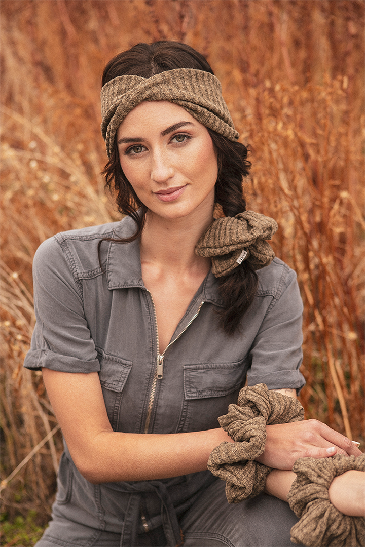 Scrunchie Basic Oliva